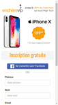 Mobile Screenshot of encheres-inversees.encherevip.com