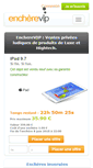 Mobile Screenshot of encherevip.fr