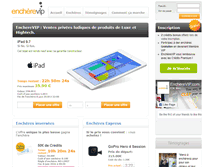 Tablet Screenshot of encherevip.com